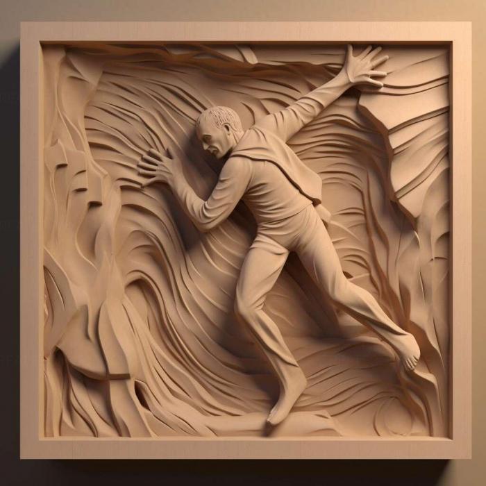 نموذج ثلاثي الأبعاد لآلة CNC 3D Art 